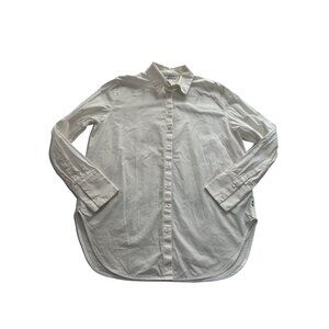 MVP Button Front Shirt in White